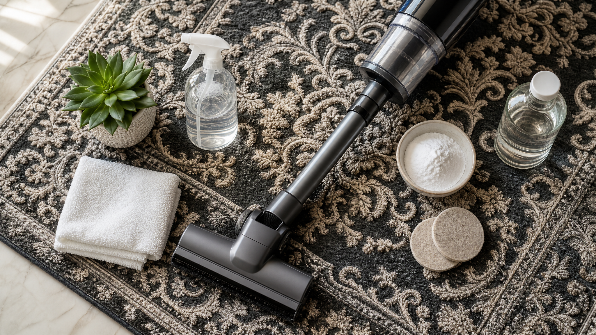 راهنمای نگهداری فرش