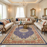 فرش ابریشم کد 1600109