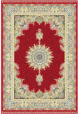 فرش ابریشم کد 16002