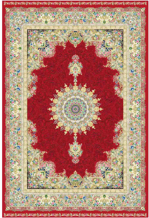 فرش ابریشم کد 16002