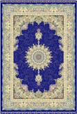 فرش ابریشم کد 16002