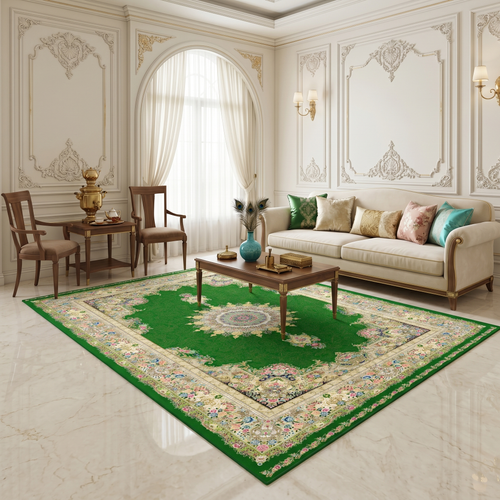 فرش ابریشم لوکس