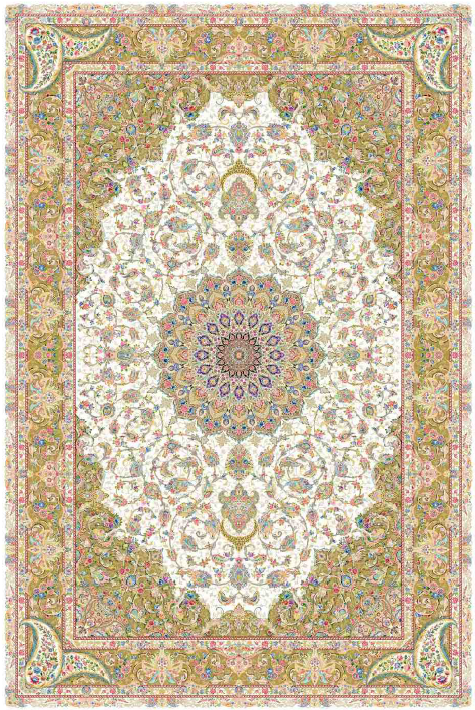 فرش ابریشم کد 160040