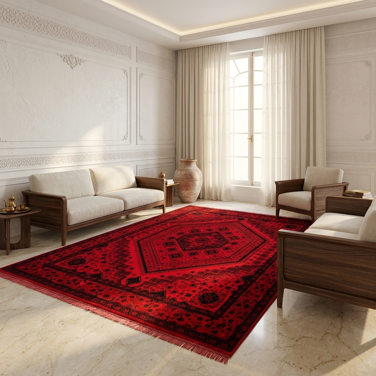 خرید فرش 700 شانه لاکی کارپیو