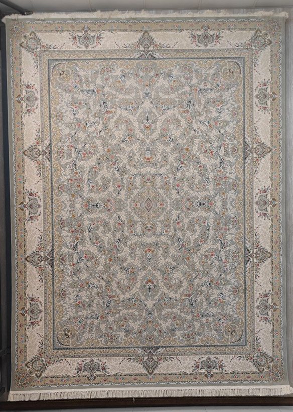 فرش کد 1506، 1500 شانه گل برجسته - نمای نزدیک