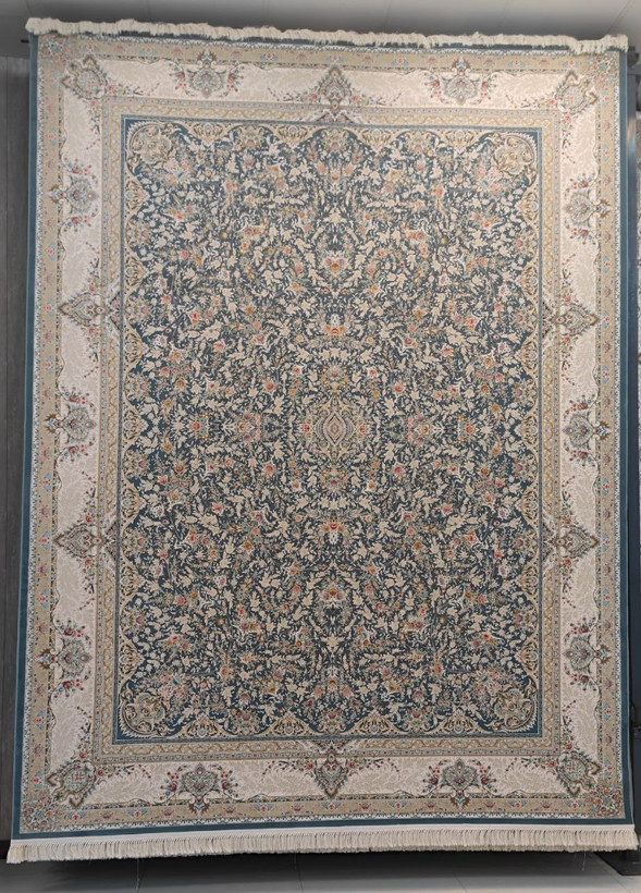 فرش کد 1506، 1500 شانه گل برجسته - جزئیات طرح