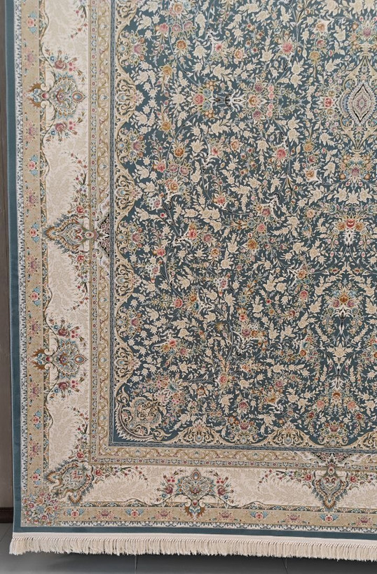 فرش کد 1506، 1500 شانه گل برجسته - جزئیات طرح