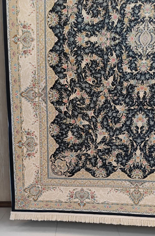 فرش کد 1506، 1500 شانه گل برجسته - نمای کامل