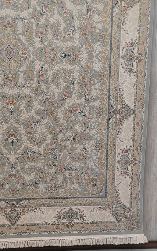 فرش کد 1506، 1500 شانه گل برجسته - نمای کامل