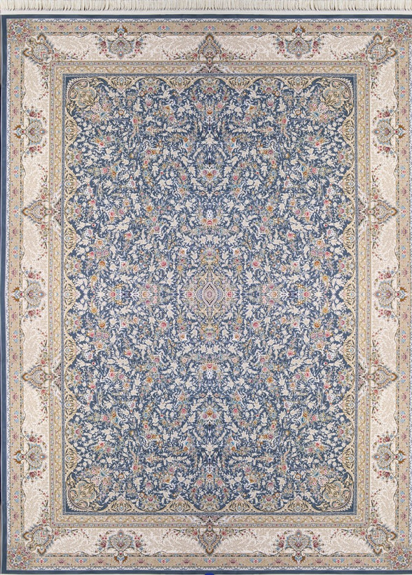 فرش کد 1506، 1500 شانه گل برجسته - نمای نزدیک