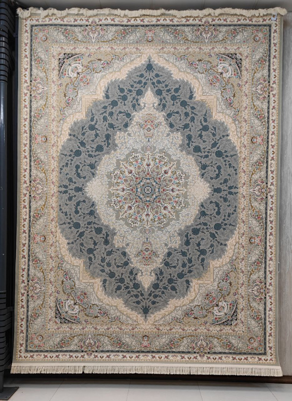 فرش کد 1508، 1500 شانه گل برجسته - نمای نزدیک