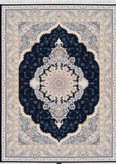 فرش کد 1508، 1500 شانه گل برجسته - نمای کامل