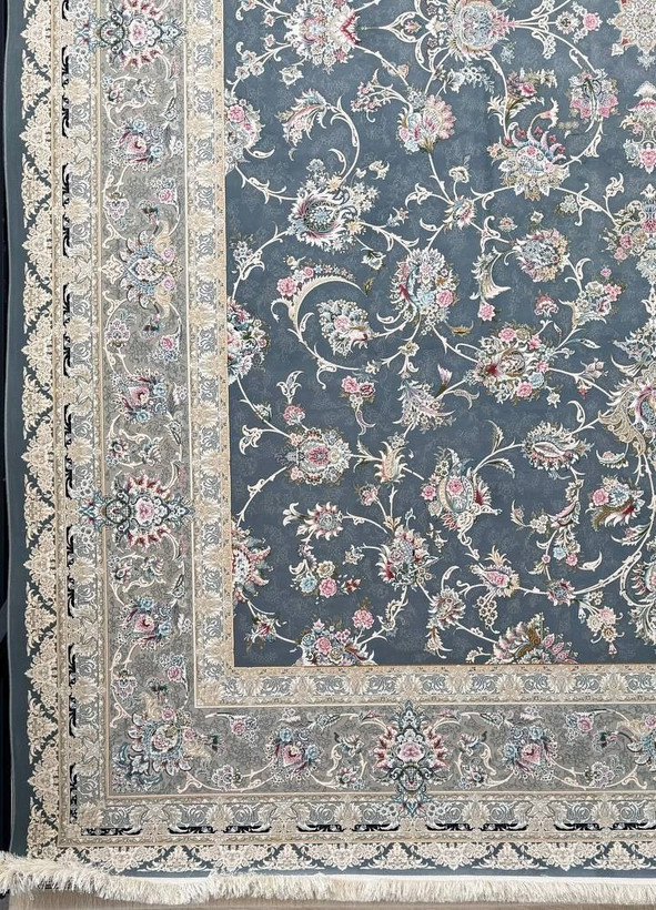 فرش کد 1509، 1500 شانه گل برجسته - نمای کامل