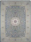 فرش کد 1515، 1500 شانه گل برجسته - نمای نزدیک