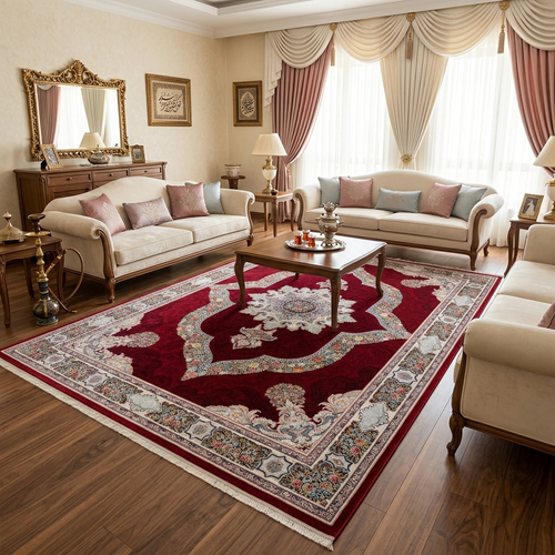 فرش کارینا 700 شانه کارپیو آکریلیک - نمای دکور