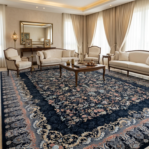 فرش نرگس 700 شانه کارپیو آکریلیک - نمای دکور