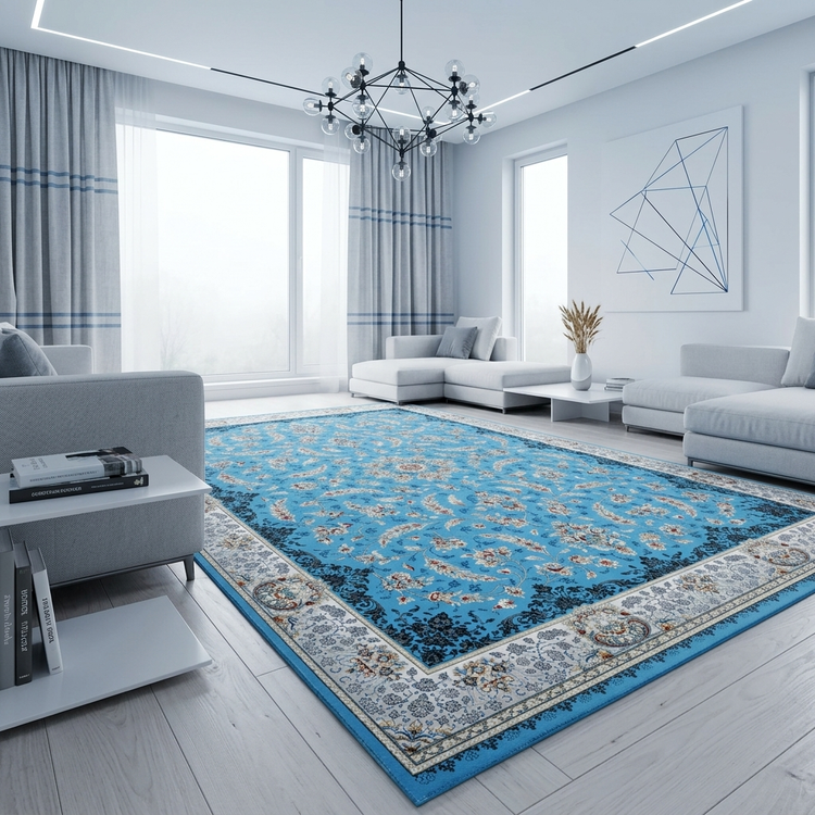 فرش گندم 700 شانه تراکم 2550 آکریلیک کارپیو