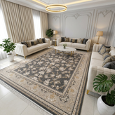 فرش 1200 شانه گل برجسته آکریلیک کد 4066، کارپیو